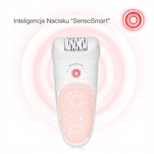 Depilator BRAUN Silk-epil 5 (Wet&Dry) SensoSmart MicroGrip + głowica SPA! - 3