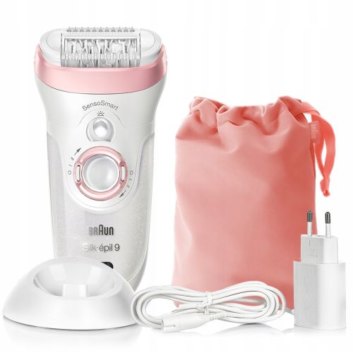 Depilator BRAUN Silk-epil 9 + Face do twarzy + SPA Beauty Set Pack Extreme - 10