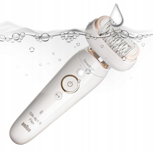 Depilator BRAUN Silk-epil 9 Flex 360° 3D Wet&Dry SensoSmart + golarka + SPA - 9