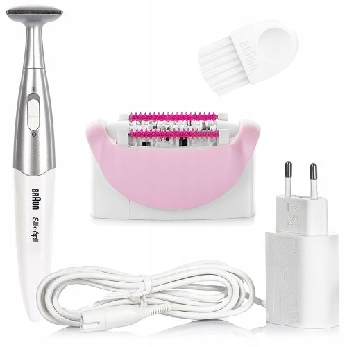 Depilator BRAUN Silk-epil 3 SoftLift Power + trymer bikini Styler - Germany - 6