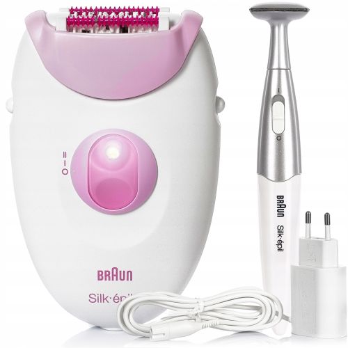 Depilator BRAUN Silk-epil 3 SoftLift Power + trymer bikini Styler - Germany - 15