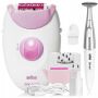 Depilator BRAUN Silk-epil 3 SoftLift Power + trymer bikini Styler - Germany