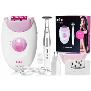 Depilator BRAUN Silk-epil 3 SoftLift Power + trymer bikini Styler - Germany - 2