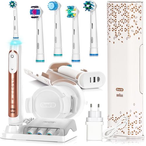 Szczoteczka elektryczna Oral-B BRAUN Genius 9000 Premium Pack + 4x końcówki