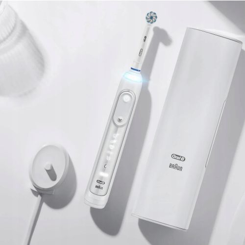 Szczoteczka elektryczna Oral-B BRAUN Genius X 20100s AI + Travel Luxe Case - 6