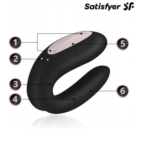 Satisfyer Double Joy Black - 4