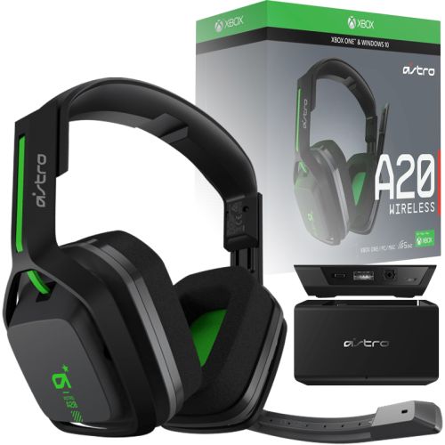 Słuchawki gamingowe bezprzewodowe ASTRO A20 5 GHz EQ PC XBOX SERIES X + nadajnik