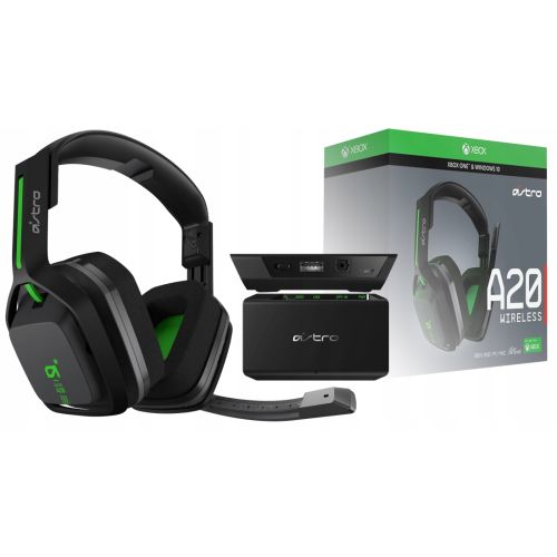 Słuchawki gamingowe bezprzewodowe ASTRO A20 5 GHz EQ PC XBOX SERIES X + nadajnik - 4