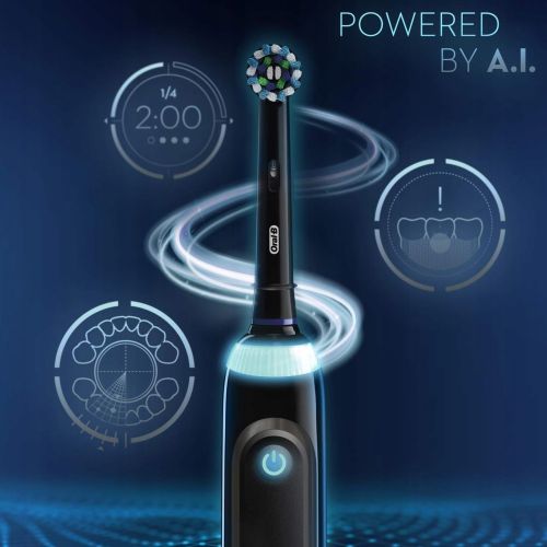 SZCZOTECZKA ELEKTRYCZNA BRAUN ORAL-B GENIUS X PREMIUM PRO AI MIDNIGHT BLACK - 4